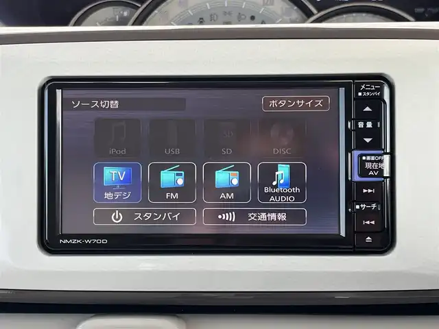ダイハツ ムーヴ キャンバス G メイクアップ リミテッド　SAⅢ 奈良県 2020(令2)年 2万km パールホワイトⅢ/ナチュラルベージュマイカメタリック 2トーン 純正ナビ　[NMZK-W70D]/全方位カメラ　/両側パワースライドドア　/ＥＴＣ　/前方ドライブレコーダー　/フルセグＴＶ　/スマートアシストIII　/ＬＥＤヘッドライト　/オートライト　/オートマチックハイビーム