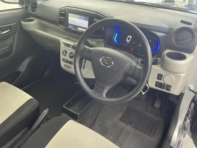 ダイハツ ミラ イース X SAⅢ 群馬県 2020(令2)年 8.5万km ブライトシルバーメタリック 衝突被害軽減ブレーキ　社外７インチナビ　バックカメラ　オートマチックハイビーム　コーナーセンサー　ドライブレコーダー　社外ＥＴＣ　リモコンキー　横滑り防止装置　ＡＢＳ　ダブルエアバッグ　禁煙車