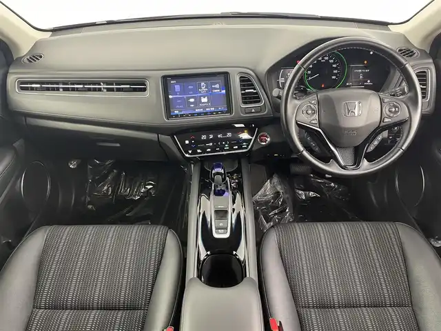 ホンダ ヴェゼル ハイブリッド Z ホンダセンシング 埼玉県 2017(平29)年 4.4万km プレミアムクリスタルレッドM 禁煙 純正8型ナビ BT 温シート Bカメラ ETC レーダークルーズコントロール 衝突軽減システム ドライブレコーダー ルーフレール ハーフレザーシート スマートキー 純正LEDヘッドライト