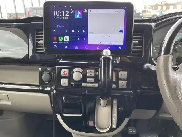 スズキ エブリィ ワゴン PZターボ 長崎県 2013(平25)年 11.7万km ブルーイッシュブラックパール3 社外ディスプレイオーディオ/シートヒーター/左パワースライドドア/社外ハンドル/ETC/シートカバー/ドライブレコーダー