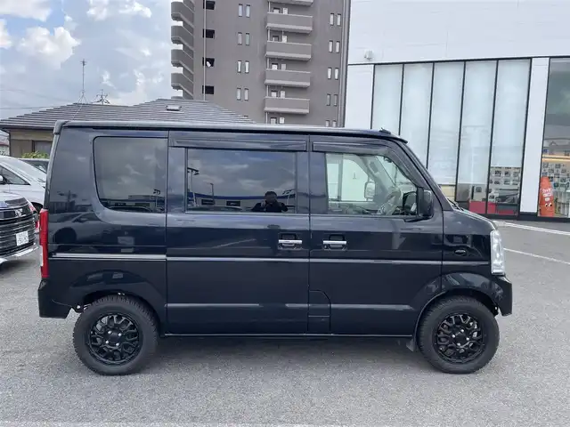 スズキ エブリィ ワゴン PZターボ 長崎県 2013(平25)年 11.7万km ブルーイッシュブラックパール3 社外ディスプレイオーディオ/シートヒーター/左パワースライドドア/社外ハンドル/ETC/シートカバー/ドライブレコーダー