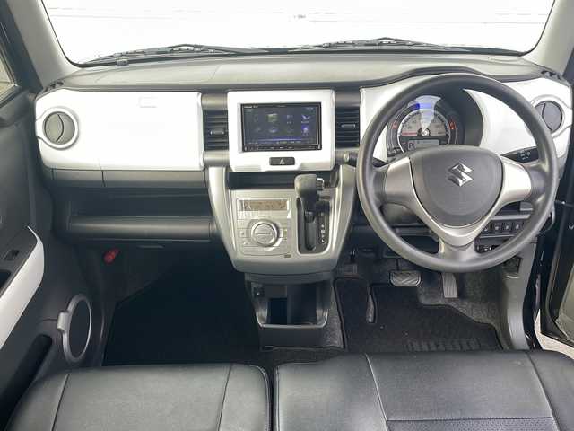 スズキ ハスラー G 三重県 2017(平29)年 2.6万km ブルーイッシュブラックパール3 社外7インチナビ/フルセグTV/社外前方ドライブレコーダー/ETC/D.N席シートヒーター/衝突被害軽減システム/アイドリングストップ/電動格納ミラー/プッシュスタート/スマートキー/スペアキー