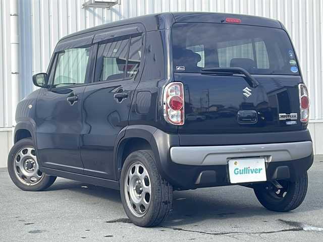 スズキ ハスラー G 三重県 2017(平29)年 2.6万km ブルーイッシュブラックパール3 社外7インチナビ/フルセグTV/社外前方ドライブレコーダー/ETC/D.N席シートヒーター/衝突被害軽減システム/アイドリングストップ/電動格納ミラー/プッシュスタート/スマートキー/スペアキー