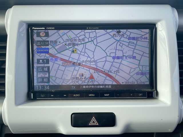 スズキ ハスラー G 三重県 2017(平29)年 2.6万km ブルーイッシュブラックパール3 社外7インチナビ/フルセグTV/社外前方ドライブレコーダー/ETC/D.N席シートヒーター/衝突被害軽減システム/アイドリングストップ/電動格納ミラー/プッシュスタート/スマートキー/スペアキー