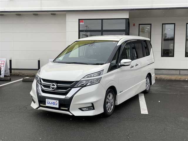 日産 セレナ ハイウェイスター 青森県 2017(平29)年 12.3万km ブリリアントホワイトパール (株)IDOMが運営する【じしゃロン青森店】の自社ローン対象車両になります。こちらは現金ご利用時の価格です。自社ローンご希望の方は別途その旨お申付け下さい。/４ＷＤ/純正メモリーナビ/　AM/FM/CD/DVD/SD/BT/フルセグＴＶ/アルパイン製フリップダウンモニター/社外ルームミラー型モニター/バックカメラ/ビルトインＥＴＣ/社外ドライブレコーダー/カロッツェリア製サブウーファー/社外レーター探知機/社外ＬＥＤルームランプ/両側パワースライドドア/衝突被害軽減システム/横滑り防止装置/クルーズコントロール/アイドリングストップ/ＥＣＯモード/オートライト/社外ＬＥＤヘッドライトバルブ/フォグランプ/ドアバイザー/純正フロアマット/スペアキー/純正１５インチアルミホイール装着