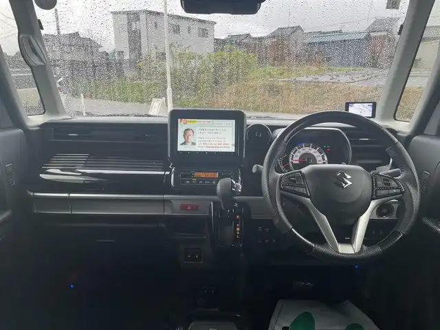 スズキ スペーシア カスタム HYBRID XS 富山県 2021(令3)年 1.7万km ブルーイッシュブラックパール3 ４ＷＤ／/社外ナビ／/フルセグＴＶ／/Ｂｌｕｅｔｏｏｔｈ／/ＤＶＤ再生／/バックカメラ／/両側パワースライドドア／/ハーフレザー／/シートヒーター／/レーダークルコン／/社外マフラー／/コーナーセンサー／/衝突軽減ブレーキ