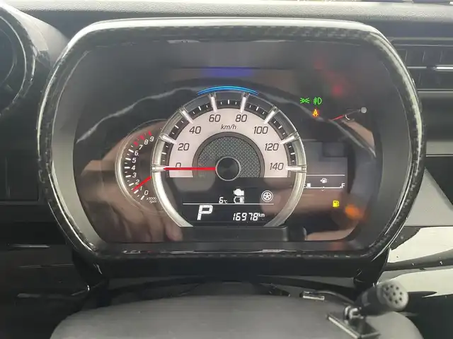 スズキ スペーシア カスタム HYBRID XS 富山県 2021(令3)年 1.7万km ブルーイッシュブラックパール3 ４ＷＤ／/社外ナビ／/フルセグＴＶ／/Ｂｌｕｅｔｏｏｔｈ／/ＤＶＤ再生／/バックカメラ／/両側パワースライドドア／/ハーフレザー／/シートヒーター／/レーダークルコン／/社外マフラー／/コーナーセンサー／/衝突軽減ブレーキ