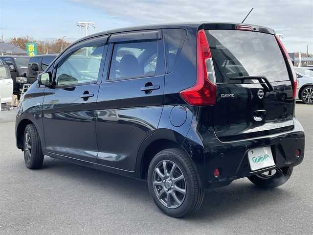 日産 デイズ J 東京都 2018(平30)年 2.7万km ブラック 返品車両/7インチSDナビ/・Bluetooth接続/・ワンセグTV/前後ドライブレコーダー（SN-TW9600）/衝突軽減システム/コーナーセンサー/純正ホイールキャップ有/ドアバイザー/フロアマット/電格ミラー/リモコンキー/スペアキー/保証書/取扱説明書