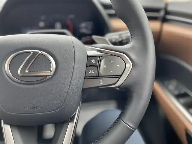 レクサス ＬＢＸ リラックス 東京都 2024(令6)年 0.6万km ソニッククォーツ ワンオーナー/Lexus Safety Systemu+/純正9.8インチディスプレイオーディオ/　（コネクティッドナビ対応・Bluetooth・Miracast）/パノラミックビューモニター/カラーヘッドアップディスプレイ/アドバンスドパーク/純正OP前後ドライブレコーダー/おくだけ充電/アクセサリーコンセントAC100V1500W/セミアニリン茶革シート/前席シートヒーター/運転席8Way調整式パワーシート/ステアリングヒーター/寒冷地仕様/ブラインドスポットモニター/LEDヘッドライト/LEDフォグライト/クリアランスソナー/パワーバックドア/スマートキー/保証書/取扱説明書