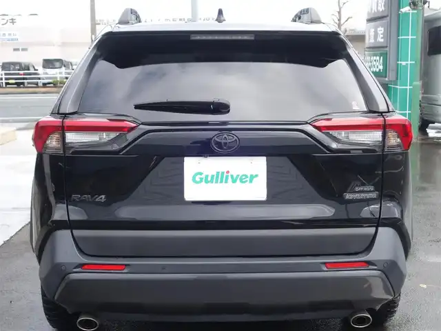 トヨタ ＲＡＶ４ アドベンチャー オフロードPKG 静岡県 2022(令4)年 4.2万km アティチュードブラックマイカ 《アドベンチャーオフロードパッケージ》/ダイナミックトルクベクタリング4WD/ワンオーナー／禁煙車/車検R9年9月26日/セーフティセンス/　・プリクラッシュセーフティ/　・レーダークルーズコントロール/　・オートマチックハイビーム/　・ロードアシストサイン/ブラインドスポットモニター/パーキングサポートブレーキ/ダウンヒルアシスト/ダイヤル式マルチテレインセレクト/9インチディスプレイオーディオ/　AM.FM/USB/AppleCarPlay/Android audio/パノラミックビューモニター/ビルトインETC/純正フラットドライブレコーダー/防眩ミラー/レッドスチッチ入り合皮スポーティシート/前席シートヒーター／ベンチレーション/運転席パワーシート/左右独立エアコン/スマートキー／プッシュスタート/3灯式LEDヘッドライト/純正18インチブラックアルミホイル/純正フロアマット／カーゴハードマット/取扱説明書／保証書