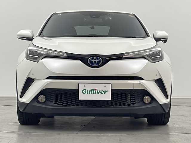 トヨタ Ｃ－ＨＲ G LEDエディション 群馬県 2018(平30)年 2.3万km ホワイトパールクリスタルシャイン 純正ナビ　バックカメラ　前後ドラレコ　ビルトインＥＴＣ　ハーフレザー　シートヒーター　アダプティブクルーズコントロール　衝突被害軽減ブレーキ　ＢＳＭ　レーンアシスト　ＬＥＤライト　オートライト　禁煙車