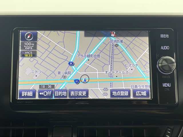 トヨタ Ｃ－ＨＲ G LEDエディション 群馬県 2018(平30)年 2.3万km ホワイトパールクリスタルシャイン 純正ナビ　バックカメラ　前後ドラレコ　ビルトインＥＴＣ　ハーフレザー　シートヒーター　アダプティブクルーズコントロール　衝突被害軽減ブレーキ　ＢＳＭ　レーンアシスト　ＬＥＤライト　オートライト　禁煙車