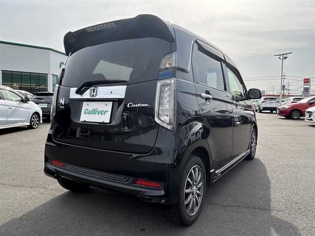 ホンダ Ｎ ＷＧＮ カスタム G Aパッケージ 岡山県 2014(平26)年 6.6万km スマートブラック 衝突被害軽減システム/ドライブレコーダー/クルーズコントロール　/バックカメラ　/横滑り防止装置　/盗難防止装置　/純正アルミホイール　/USB入力端子　/ETC /カーテンエアバック　/オートライト　/Bluetooth