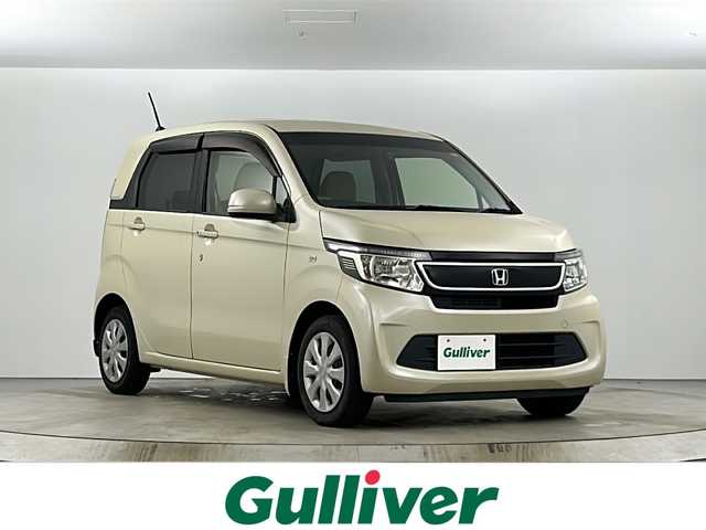ホンダ Ｎ ＷＧＮ G Lパッケージ 愛知県 2016(平28)年 7.4万km プレミアムアイボリーP ワンオーナー/社外メモリナビ【AVIC-RZ55】/・Bluetooth CD DVD SD ワンセグ/バックカメラ/横滑り防止装置/オートライト/オート電動格納ドアミラー/ドライブレコーダー/ETC/スマートキー【スペア1本】/純正フロアマット/保証書＆取扱説明書