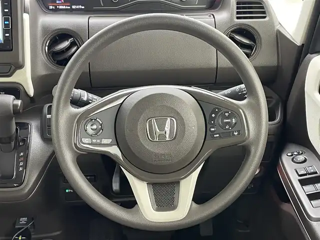 ホンダ Ｎ ＢＯＸ L 岡山県 2023(令5)年 2.2万km プレミアムサンライトホワイトパール ワンオーナー/Honda SENSING	/・衝突軽減ブレーキ	/・オートハイビーム	/・誤発進抑制機能	/・後方誤発進抑制機能	/・路外逸脱警報機能	/・アダプティブクルーズコントロール	/・車線維持支援システム			/純正メモリナビゲーション		/【フルセグ/Bluetooth/DVD/MSV】		/バックカメラ	/ビルトインETC		/LEDヘッドライト（AUTO機能付き）		/シートヒーター		/横滑り防止機能				/車線逸脱防止システム		/社外ドライブレコーダー			/スマートキー	/プッシュスタート		/コーナーセンサー(リアのみ)			/フロアマット
