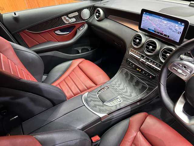 メルセデス・ベンツ ＧＬＣ２２０ d 4マチック AMGライン 千葉県 2020(令2)年 4.6万km オブシディアンブラック レザーエクスクルーシブＰＫＧ　/ＳＲ　/赤革シート　/ＡＣＣ　/ナビ　/ＴＶ　/Ｂｌｕｅｔｏｏｔｈ接続　/３６０°　/ＨＵＤ　/シートヒーター　/電動リアゲート　/衝突軽減Ｂ　/ＢＳＭ　/ＬＫＡ　/ＥＴＣ　/禁煙車