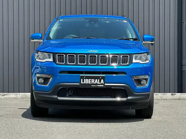 クライスラー・ジープ ジープ コンパス リミテッド 福島県 2020(令2)年 4.4万km 青Ｍ ワンオーナー/アダプティブクルーズコントロール/レーンセンス/ブラインドスポット/アクティブパークセンス/黒レザーシート/パワーシート/シートヒーター /beatsサウンドシステム/純正ナビ/バックカメラ/フルセグTV（キャンセラー付き）/AppleCarPlay/ETC/前後ドライブレコーダー/パワーバックドア/キセノンオートライト/ドライブセレクト/コーナーセンサー /アイドリングストップ/取扱説明書/保証書/スペアキー