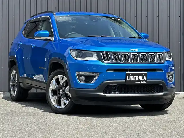クライスラー・ジープ ジープ コンパス リミテッド 福島県 2020(令2)年 4.4万km 青Ｍ ワンオーナー/アダプティブクルーズコントロール/レーンセンス/ブラインドスポット/アクティブパークセンス/黒レザーシート/パワーシート/シートヒーター /beatsサウンドシステム/純正ナビ/バックカメラ/フルセグTV（キャンセラー付き）/AppleCarPlay/ETC/前後ドライブレコーダー/パワーバックドア/キセノンオートライト/ドライブセレクト/コーナーセンサー /アイドリングストップ/取扱説明書/保証書/スペアキー
