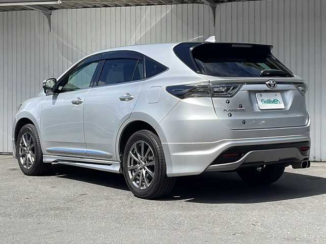トヨタ ハリアー エレガンス 長野県 2017(平29)年 11.8万km シルバーM モデリスタエアロ/純正９型ナビフルセグTV/ハーフレザーシート/バックカメラ/純正ドライブレコーダー /社外18インチアルミ/純正アルミ冬タイヤ積込/アイドリングストップ/保証書・取説/スペアキー