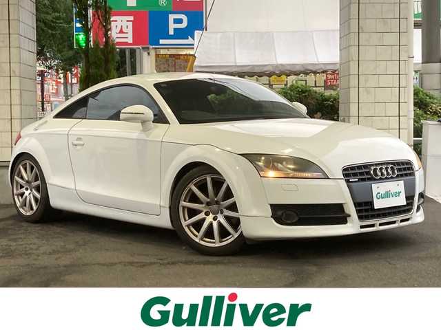 アウディ ＴＴクーペ 2．0 TFSI クワトロ 東京都 2009(平21)年 8.2万km アイビスホワイト 純正HDDナビ/【フルセグ・DVD再生可・CD】/バックカメラ/ETC/４WD/前席パワーシート・シートヒーター/パドルシフト/オートライト/純正フロアマット/リモコンキー/新車保証書/取扱説明書