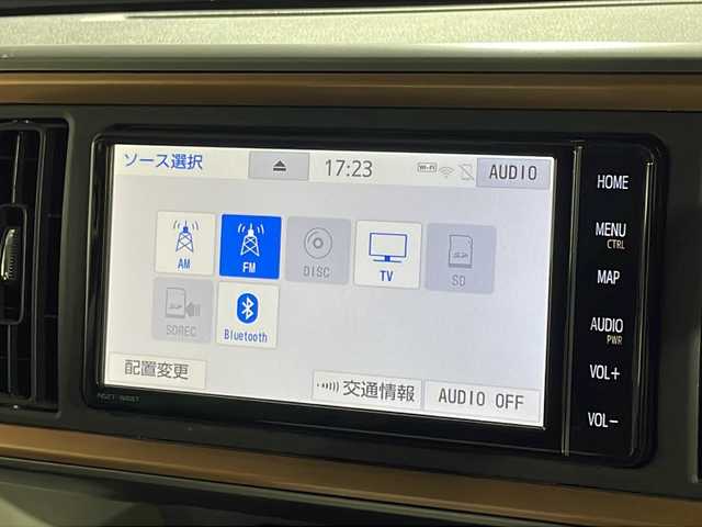トヨタ パッソ モーダ 沖縄県 2020(令2)年 5.6万km ブラックマイカメタリック/パールホワイト2トーン 県外仕入　/禁煙車　/純正７インチナビ（ＢＴ，フルセグ，ＣＤ／ＤＶＤ，ラジオ）　/パノラマミックビューモニター　/運転席シートヒーター　/ベンチシート/コーナーセンサー　/オートライト/純正フロアマット/ＬＥＤヘッドライト　/スペアキー