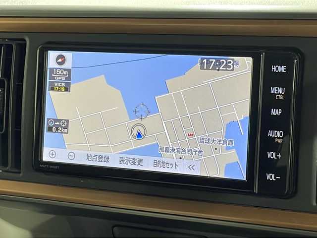 トヨタ パッソ モーダ 沖縄県 2020(令2)年 5.6万km ブラックマイカメタリック/パールホワイト2トーン 県外仕入　/禁煙車　/純正７インチナビ（ＢＴ，フルセグ，ＣＤ／ＤＶＤ，ラジオ）　/パノラマミックビューモニター　/運転席シートヒーター　/ベンチシート/コーナーセンサー　/オートライト/純正フロアマット/ＬＥＤヘッドライト　/スペアキー