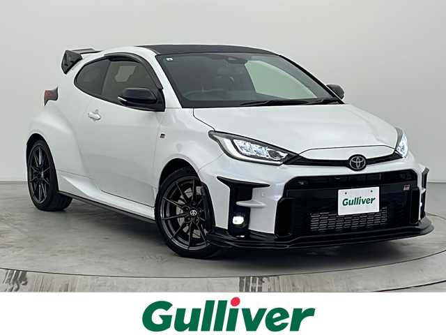 トヨタ ＧＲヤリス RZ ハイパフォーマンス 宮城県 2021(令3)年 4.1万km パール 純正ナビ/・BT接続/フルセグTV/・Mira cast/USB入力/JBLプレミアムサウンド/トヨタセーフティセンス/・ブラインドスポットモニター/・レーントレーシングアシスト/・パーキングブレーキサポート/・プリクラッシュセーフティ/LEDヘッドライト/・フォグランプ/・オートハイビーム/純正18インチホイール/・社外ホイール車載/純正フロアマット/スペアキー/保証書/取説
