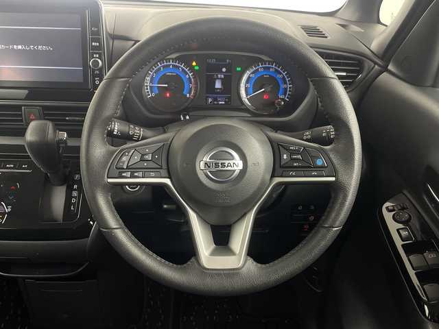 日産 ルークス HWS Gターボ プロパイロットED 埼玉県 2021(令3)年 0.6万km アッシュブラウンM 純正９インチナビ（フルセグTV・Bluetooth・AUX・USB）/全方位カメラ/純正ドライブレコーダー/純正ビルトインETC/バックカメラ/両側電動スライドドア/衝突被害軽減ブレーキ/レーダークルーズコントロール/レーンキープアシスト/電動パーキング/純正アルミホイール/LEDヘッドライト/フォグランプ/純正フロアマット/プッシュスタート/アイドリングストップ/サーキュレーター/ドアバイザー