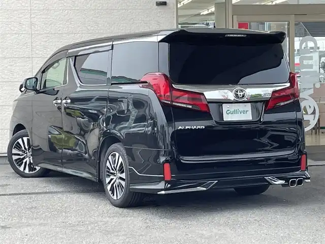 トヨタ アルファード S Cパッケージ 兵庫県 2020(令2)年 4.9万km ブラック サンルーフ/TRDフロントエアロ/モデリスタリアエアロ/純正12.1インチフリップダウンモニター/純正9インチディスプレイオーディオ（ナビ機能付き）/(CD/BT/USB/フルセグTV)/両側パワースライドドア/ビルトインETC/バックカメラ/衝突軽減ブレーキ/レーダークルーズコントロール/コーナーセンサー/ブラインドスポットモニター/デジタルインナーミラー/レザーシート/前席シートヒーター/前席エアーシート/前後席パワーシート/パワーシートメモリ機能3/LEDヘッドライト/オートライト/オートハイビーム/フォグランプ/電動パーキングブレーキ/オートホールド/パワーバックドア/ステアリングリモコン/革巻きステアリング/純正ドアバイザー/純正フロアマット/純正アルミ18インチ