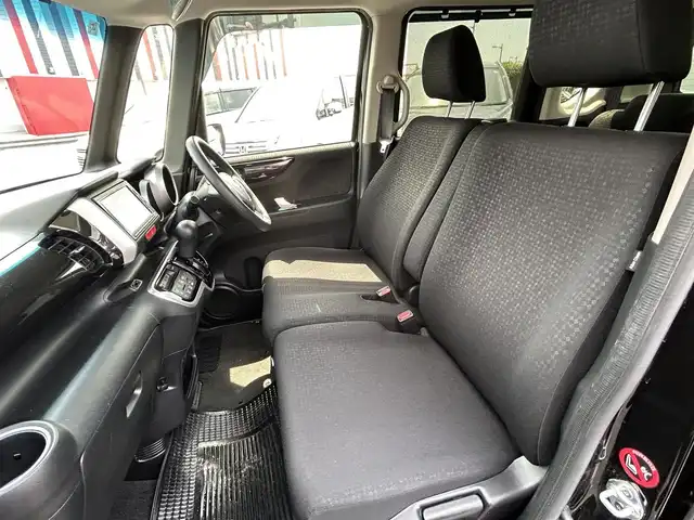 ホンダ Ｎ ＢＯＸ カスタム G Lパッケージ 宮崎県 2016(平28)年 9.7万km スマートブラック /ナビ(VXM-164VFi)//TV/CD/DVD/Bluetooth//バックカメラ//両側パワースライドドア//ビルトインETC//純正フロアマット//純正アルミホイール//ドアバイザー//オートライト//取扱説明書//保証書//スペアキー×１