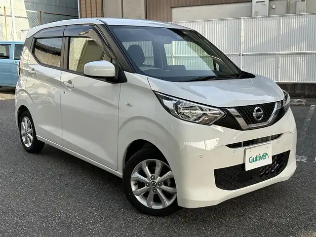 日産 デイズ X 愛知県 2022(令4)年 1.4万km ホワイトパール ワンオーナー/純9インチSDナビテレビ/フルセグテレビ/バックカメラ/ドライブレコーダー/プッシュエンジンスタート/純14インチAW/新車保証書/取説