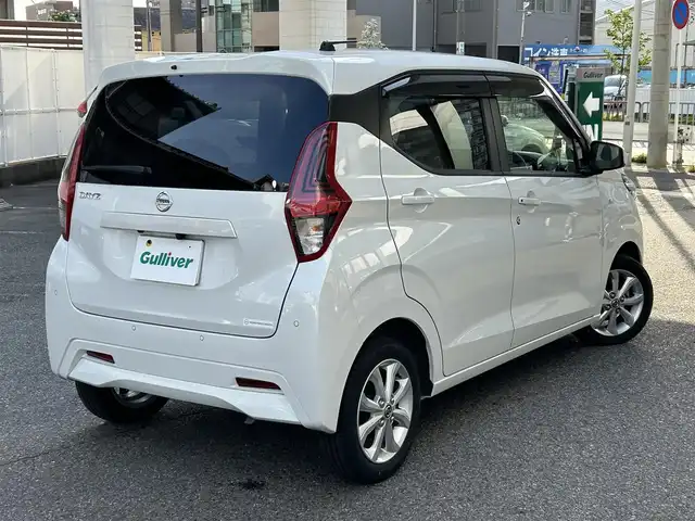 日産 デイズ X 愛知県 2022(令4)年 1.4万km ホワイトパール ワンオーナー/純9インチSDナビテレビ/フルセグテレビ/バックカメラ/ドライブレコーダー/プッシュエンジンスタート/純14インチAW/新車保証書/取説