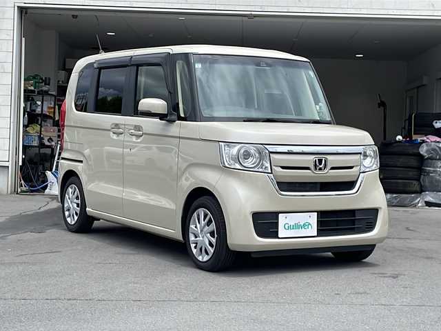 ホンダ Ｎ ＢＯＸ G EX ホンダセンシング 静岡県 2019(令1)年 3.1万km プレミアムアイボリーパールⅡ 純正ナビ/地デジTV/純正CD/DVD/Bluetooth/バックカメラ/ホンダセンシング/両側パワースライドドア/レーンキープアシスト/LEDヘッドライト/ビルトインETC