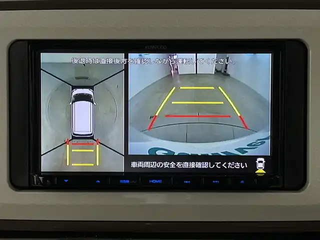 ダイハツ ムーヴ キャンバス G メイクアップ リミテッド　SAⅢ 新潟県 2022(令4)年 3.8万km パールホワイトⅢ/ナチュラルベージュマイカメタリック 2トーン スマートキーIII/社外ナビ/Bluetooth/ワンセグTV/アラウンドビューモニター/両側パワースライドドア/シートヒーター/LEDオートライト/オートハイビーム/スマートキー/ETC