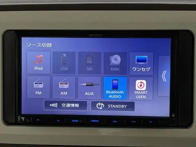 ダイハツ ムーヴ キャンバス G メイクアップ リミテッド　SAⅢ 新潟県 2022(令4)年 3.8万km パールホワイトⅢ/ナチュラルベージュマイカメタリック 2トーン スマートキーIII/社外ナビ/Bluetooth/ワンセグTV/アラウンドビューモニター/両側パワースライドドア/シートヒーター/LEDオートライト/オートハイビーム/スマートキー/ETC