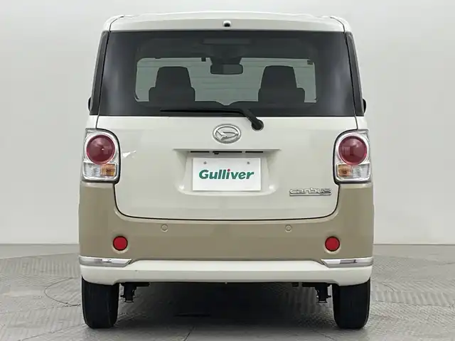 ダイハツ ムーヴ キャンバス G メイクアップ リミテッド　SAⅢ 新潟県 2022(令4)年 3.8万km パールホワイトⅢ/ナチュラルベージュマイカメタリック 2トーン スマートキーIII/社外ナビ/Bluetooth/ワンセグTV/アラウンドビューモニター/両側パワースライドドア/シートヒーター/LEDオートライト/オートハイビーム/スマートキー/ETC