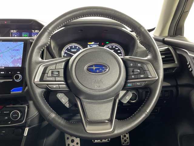 スバル フォレスター ハイブリッド アドバンス 神奈川県 2019(平31)年 5.5万km 黒 純正8型/　　フルセグ、AMFM、BTA、CD、DVD、SD、ipod、メモリーM、USB/前席パワーシート/ハーフレザーシート/バックカメラ/パドルシフト/リアソナー/社外前後ドラレコ/革巻きステアリング/社外ビルトインETC