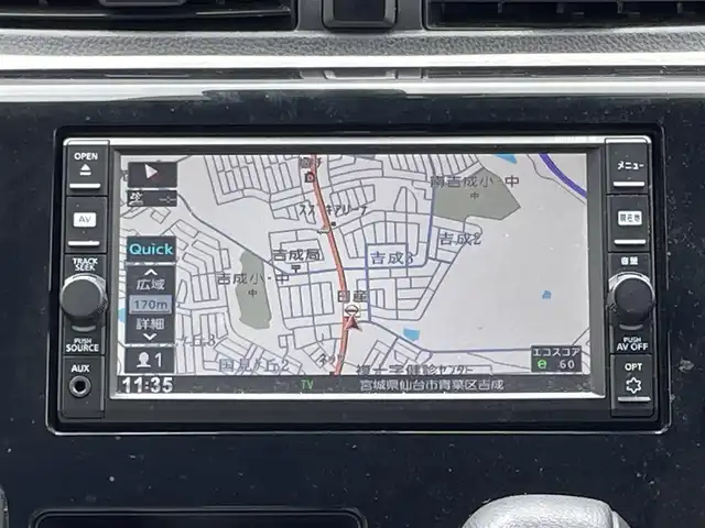 日産 デイズ S 宮城県 2016(平28)年 5.8万km アイスブルー 4WD/純正ＳＤナビ/（ＦＭ／ＡＭ／ＣＤ／Ｂｌｕｅｔｏｏｔｈ）　/フルセグテレビ　/衝突被害軽減装置　/アイドリングストップ　/横滑り防止装置　/運転席シートヒーター　/バックカメラ　/リモコンキー　/ＥＴＣ