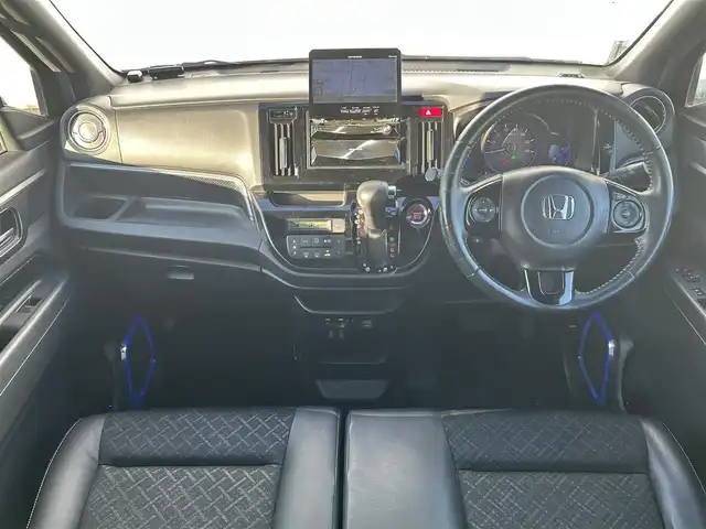 ホンダ Ｎ ＷＧＮ G Lパッケージ 熊本県 2018(平30)年 6.4万km プレミアムベルベットパープル・パール 社外ナビ　/・BT/CD/DVD/MSV/AM/FM/・フルセグTV/バックカメラ/ビルトインETC/ホンダセンシング/クルーズコントロール/前方ドラレコ/革巻きステアリング/・ステアリングリモコン/社外デジタルルームミラー/社外AW/社外フロアマット/アイドリングストップ/プッシュスタート/・スマートキー