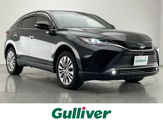 トヨタ ハリアー ハイブリッド Z レザーパッケージ 愛知県 2020(令2)年 5.7万km プレシャスブラックパール 純正１２．３型ナビ　ＪＢＬ　調光パノラマルーフ　ＨＵＤ　デジイン　ＢＳＭ　黒革　ベンチレーション　シートヒーター　ＥＴＣ２．０　前後ドラレコ　セーフティセンス　衝突軽減　追従クルコン　オートワイパー　オートハイビーム　レーンキープ　電子パーキング　電動リヤゲート　カーテンエアバッグ　ブレーキホールド　プッシュスタート　スマートキー　メモリーシート　LEDオートライト　フォグ　デジタルインナーミラー　電動リヤゲート　全方位カメラ　パノラミックビューモニター