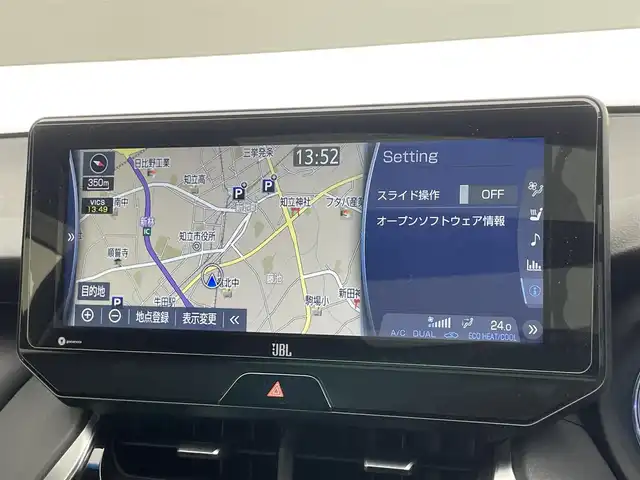 トヨタ ハリアー ハイブリッド Z レザーパッケージ 愛知県 2020(令2)年 5.7万km プレシャスブラックパール 純正１２．３型ナビ　ＪＢＬ　調光パノラマルーフ　ＨＵＤ　デジイン　ＢＳＭ　黒革　ベンチレーション　シートヒーター　ＥＴＣ２．０　前後ドラレコ　セーフティセンス　衝突軽減　追従クルコン　オートワイパー　オートハイビーム　レーンキープ　電子パーキング　電動リヤゲート　カーテンエアバッグ　ブレーキホールド　プッシュスタート　スマートキー　メモリーシート　LEDオートライト　フォグ　デジタルインナーミラー　電動リヤゲート　全方位カメラ　パノラミックビューモニター