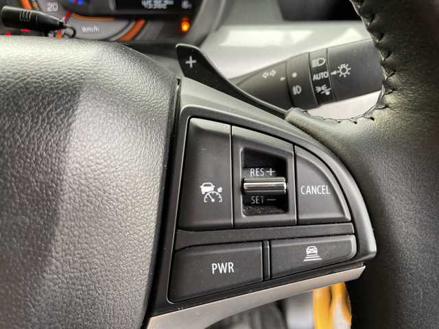 スズキ スペーシア ギア HYBRID XZターボ 新潟県 2021(令3)年 4.6万km アクティブイエロー/ガンメタリック2トーン ワンオーナー/4ＷＤ/純正SDナビ/フルセグＴＶ・Bluetooth接続・CD/ＤＶＤ再生/全方位カメラ/バックカメラ/パーキングセンサー/レーンキープ/クルーズコントロール/両側電動ドア/シートヒーター/ルーフレール/ＬＥＤヘッドライト/ＬＥＤフォグランプ/プッシュスタート