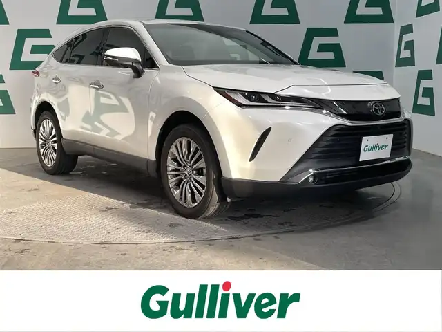 トヨタ ハリアー Z 鹿児島県 2021(令3)年 5.1万km ホワイトパールクリスタルシャイン 禁煙車　/全方位カメラ　/ＪＢＬプレミアムサウンド　/トヨタセーフティセンス/・プリクラッシュセーフティ/・レーントレーシングアシスト/・クリアランスソナー/・ブラインドスポットモニター/・リヤクロストラフィックアラート/・ロードサインアシスト/・先行車発進告知/ナビ機能付きディスプレイオーディオ/(フルセグTV/Bluetooth)/純正アルミホイール　/ＬＥＤヘッドライト　/電動リアゲート　/ハーフレザーシート　/デジタルインナーミラー/純正フロアマット/ETC