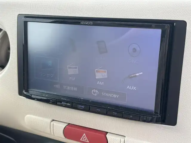 ダイハツ ミラ ココア X 徳島県 2015(平27)年 4万km ムースピンクパール 社外ナビ(MDV-D304)/(AM・FM/CD/ワンセグ/AUX)/スマートキー/オートエアコン/社外フロアマット/ハロゲンヘッドライト/ABS/Wエアバッグ/パワーステアリング/パワーウィンドウ/電動格納ドアミラー/アイドリングストップ