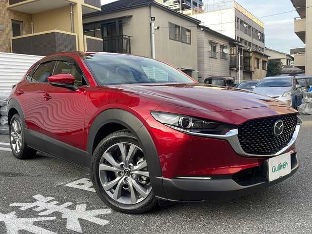 マツダ ＣＸ－３０ 20S プロアクティブツーリングセレ 広島県 2021(令3)年 1.3万km ソウルレッドクリスタルM /登録時走行距離/　　　　　　　12227キロ/ワンオーナー/純正ナビ/パノラミックビューモニター/地デジ/HUD/クルーズコントロール/パワーバックドア/スペアキー×１/ETC/新車時整備手帳/　　【保証書】/取扱説明書/
