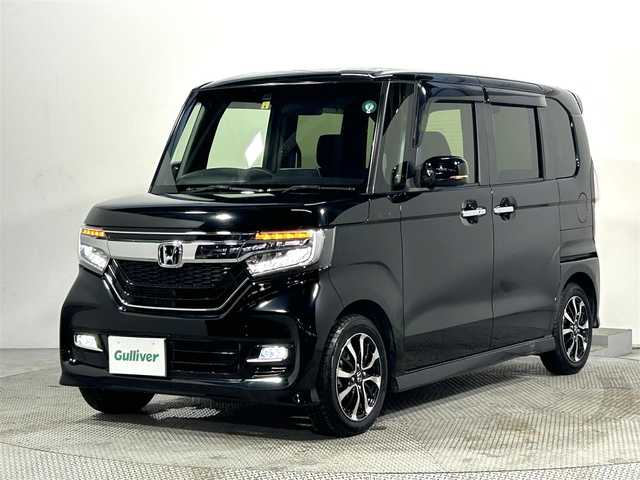 ホンダ Ｎ ＢＯＸ カスタム G EX ホンダセンシング 大阪府 2018(平30)年 2.4万km クリスタルブラックパール 純正ナビ(フルセグ/DVD再生/Bluetooth) バックカメラ ETC 衝突軽減 レーダークルコン レーンアシスト アイドリングストップ スマートキー 片側パワースライドドア オートライト