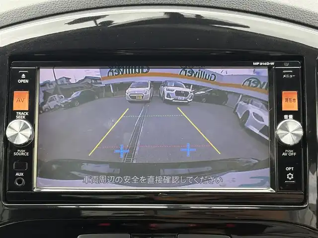 日産 ジューク 15RX パーソナライゼーション 三重県 2015(平27)年 9万km スーパーブラック ♪ワンオーナー /インテリジェントキー/プッシュスタート/アイドリングストップ/純正ナビ/・AUX・CD・SD録音/・USB・フルセグ/・DVD再生/・Bluetoothオーディオ/・バックカメラ/ドライブレコーダー/純正17インチAW/フォグライト/オートライト/ウィンカーミラー/オートリトラクタブルミラー/ヘッドライトレベライザー/プライバシーガラス/フロアマット/ドアバイザー/ETC