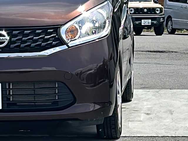 日産 デイズ X 山梨県 2014(平26)年 2.4万km モカブラウンP アイドリングストップ/Ｗエアバッグ/エンジンスタートボタン　/オートエアコン/スペアキースマートキー/ＡＵＸ端子　/ドライブレコーダー　/純正フロアマット　/ＡＢＳ/パワステ　/パワーウインドウ
