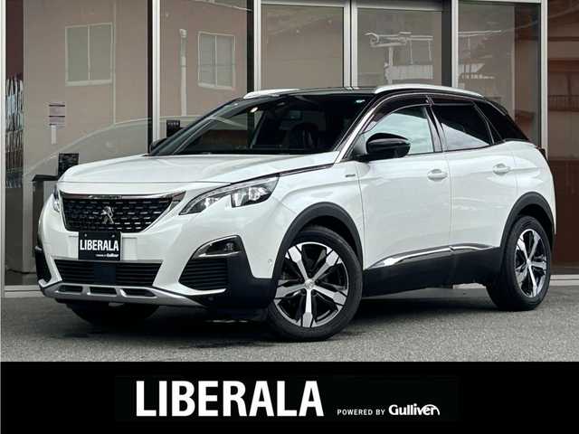 プジョー ３００８ GT ブルー HDi 福岡県 2021(令3)年 0.7万km パール 黒ハーフレザー　/フルセグ　/Ｂｌｕｅｔｏｏｔｈ　/アンビエントライト　/Ｂカメラ　/ＡＣＣ　/ＢＳＭ　/ＡｐｐｌｅＣａｒＰｌａｙ/ハンズフリーテールゲート　/Ｄ席メモリ付パワーシート　/純正１８インチＡＷ