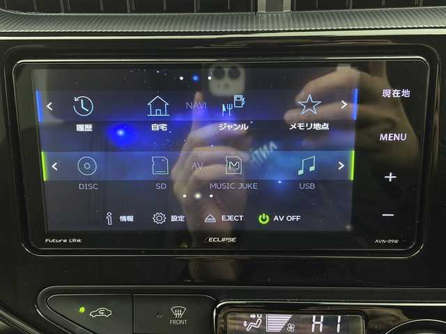 トヨタ アクア クロスオーバー グラム 栃木県 2018(平30)年 3.7万km ベージュ 社外SDナビ(ECLIPSE AVN-R9W)/・Bluetooth/フルセグTV/・CD/DVD/SD/USB/・AM/FM/トヨタセーフティセンス/・プリクラッシュセーフティ/・前後クリアランスソナー/・レーンディパーチャーアラート/・オートハイビーム/・先行者発進お知らせ/バックカメラ/ビルトインETC/コンビネーションシート(合皮)/ドアバイザー/ハロゲンヘッドライト/純正16インチアルミホイール/純正フロアマット/Wエアバッグ/スマートキー×2本/保証書、取扱説明書